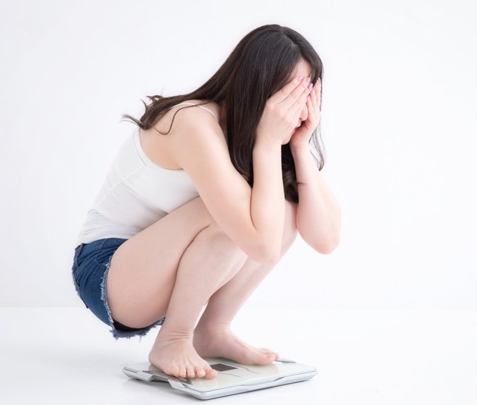 体重をサバ読みした女性